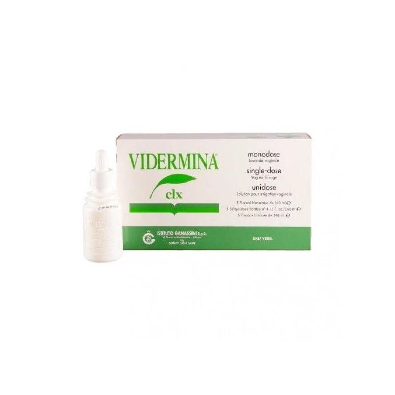 Vidermina CLX Monodose 5 Flaconi - 140 Ml Cad. 3 Vidermina CLX Monodose 5 Flaconi - 140 Ml Cad.